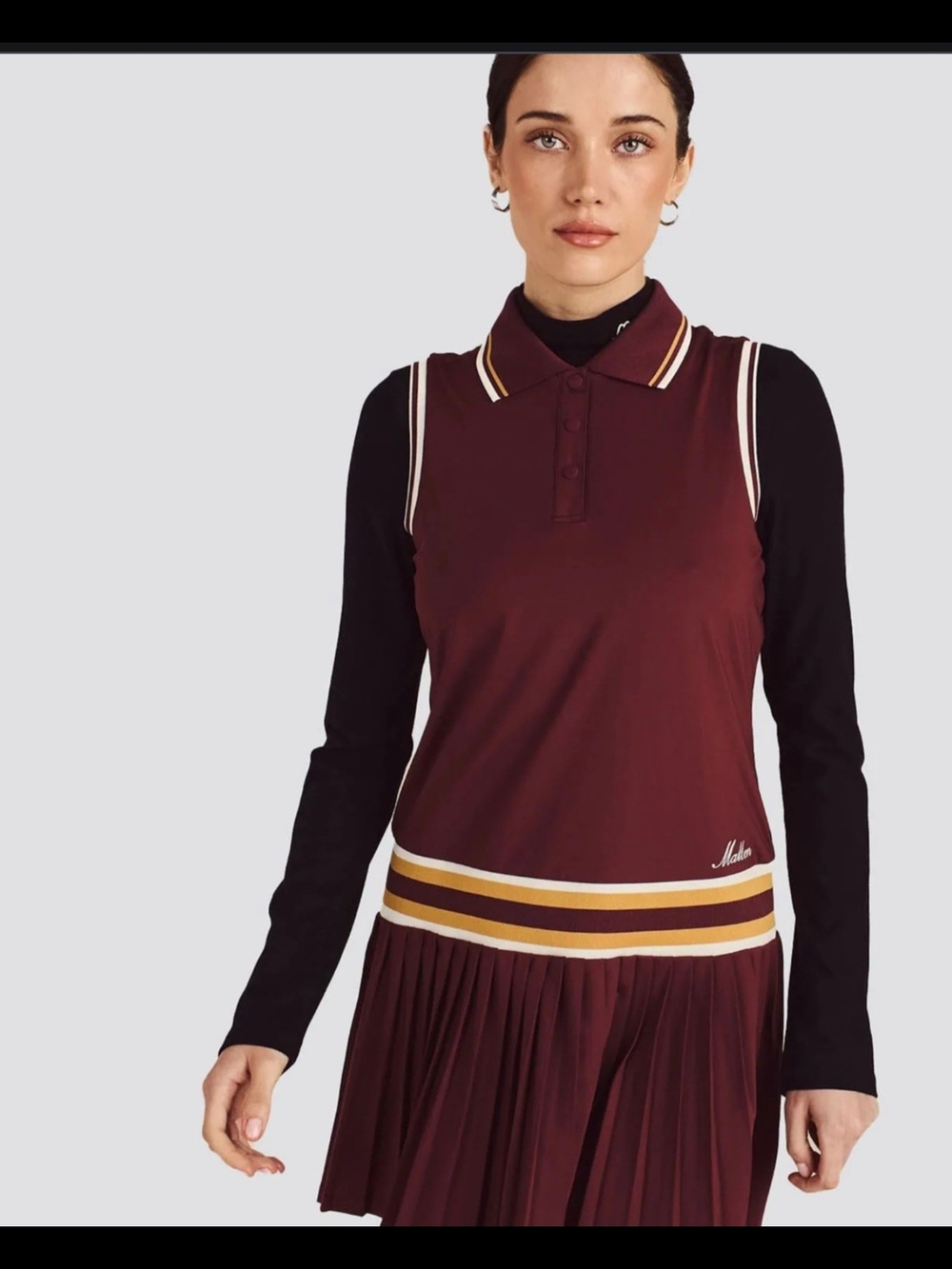 Malbon
Womens Bella Dress Red Mahogany